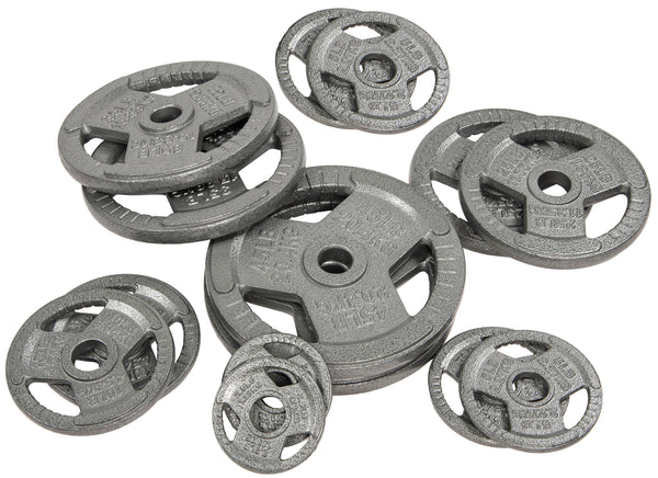 EDX 2-Inch Olympic Cast Iron Weight Plate ¨C Rust-Resistant, Grip-Friendly Design for Powerlifting, CrossFit, and Home Gym Training