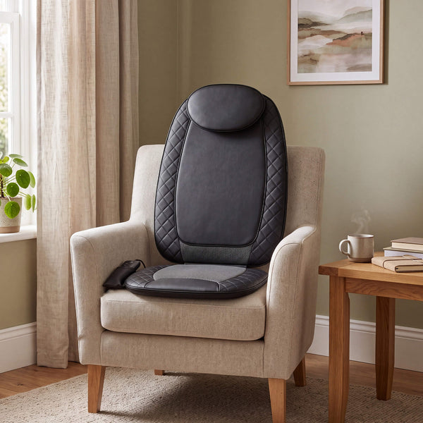 Sweetcrispy Massage Cushion with Heating and Vibration Functions For Car Cushion and Home Office Chair