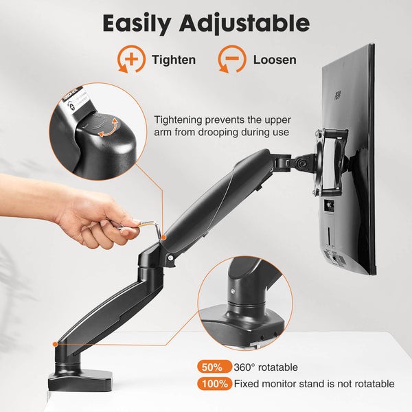 Sweetcrispy Monitor Stand Adjustable Designed for the Office