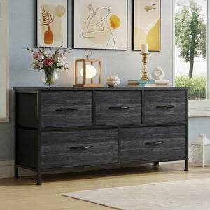 SWEETCRISPY Fabric Dresser, Storage Chest For Bedroom, Closet, Living Room, Hallway