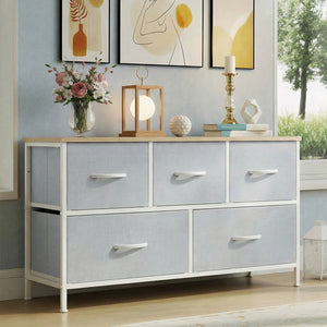 SWEETCRISPY Fabric Dresser, Storage Chest For Bedroom, Closet, Living Room, Hallway