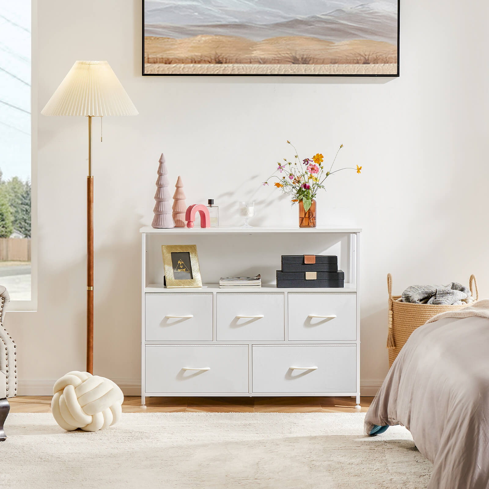 Sweetcrispy Storage Shelf TV Stand for Living Room Bedroom Sweetcrispy Storage Shelf TV Stand for Living Room Bedroom