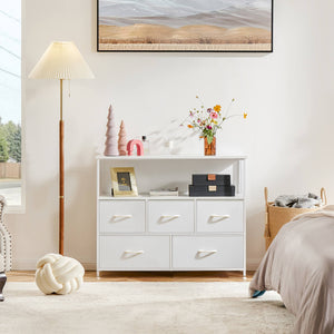 Sweetcrispy Storage Shelf TV Stand for Living Room Bedroom