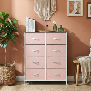 SWEETCRISPY Fabric Dresser, Storage Chest For Bedroom, Closet, Living Room, Hallway