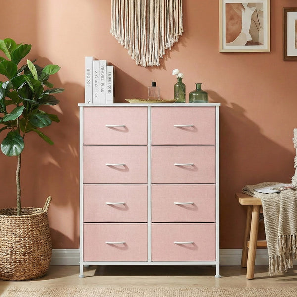 SWEETCRISPY Fabric Dresser, Storage Chest For Bedroom, Closet, Living Room, Hallway