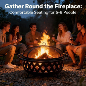 Sweetcrispy | The Gatherer Outdoor Fire Pit — 30" & 36" Sizes