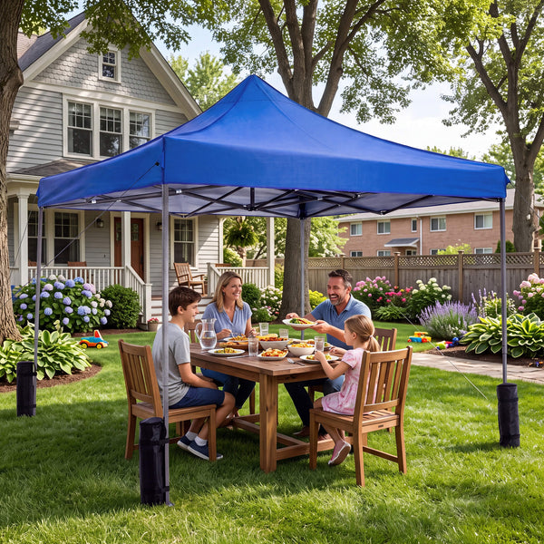 Sweetcrispy Heavy-Duty Pop-Up Portable Sunshade and Waterproof Tent for Outdoor Use