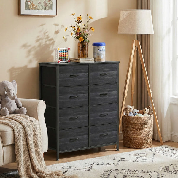 SWEETCRISPY Fabric Dresser, Storage Chest For Bedroom, Closet, Living Room, Hallway