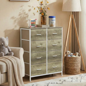 SWEETCRISPY Fabric Dresser, Storage Chest For Bedroom, Closet, Living Room, Hallway
