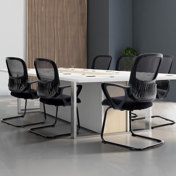 Sweetcrispy Office Chair with Storage Basket for Office