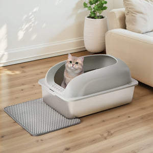 stainless steel cat litter box for sale