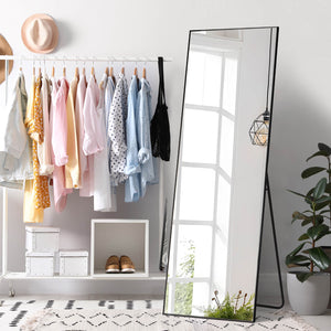 Sweetcrispy Full Length Mirror Standing or Hanging for Bedroom