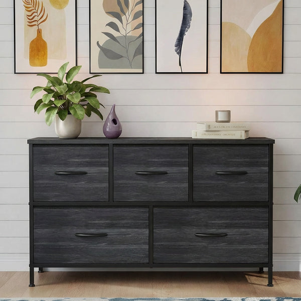 SWEETCRISPY Fabric Dresser, Storage Chest For Bedroom, Closet, Living Room, Hallway