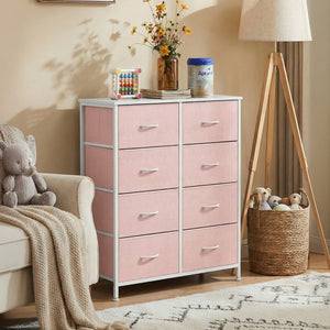 SWEETCRISPY Fabric Dresser, Storage Chest For Bedroom, Closet, Living Room, Hallway