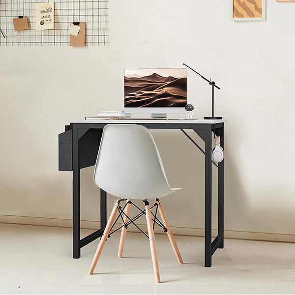 Sweetcrispy Computer Desk with Organizer for Office Bedroom