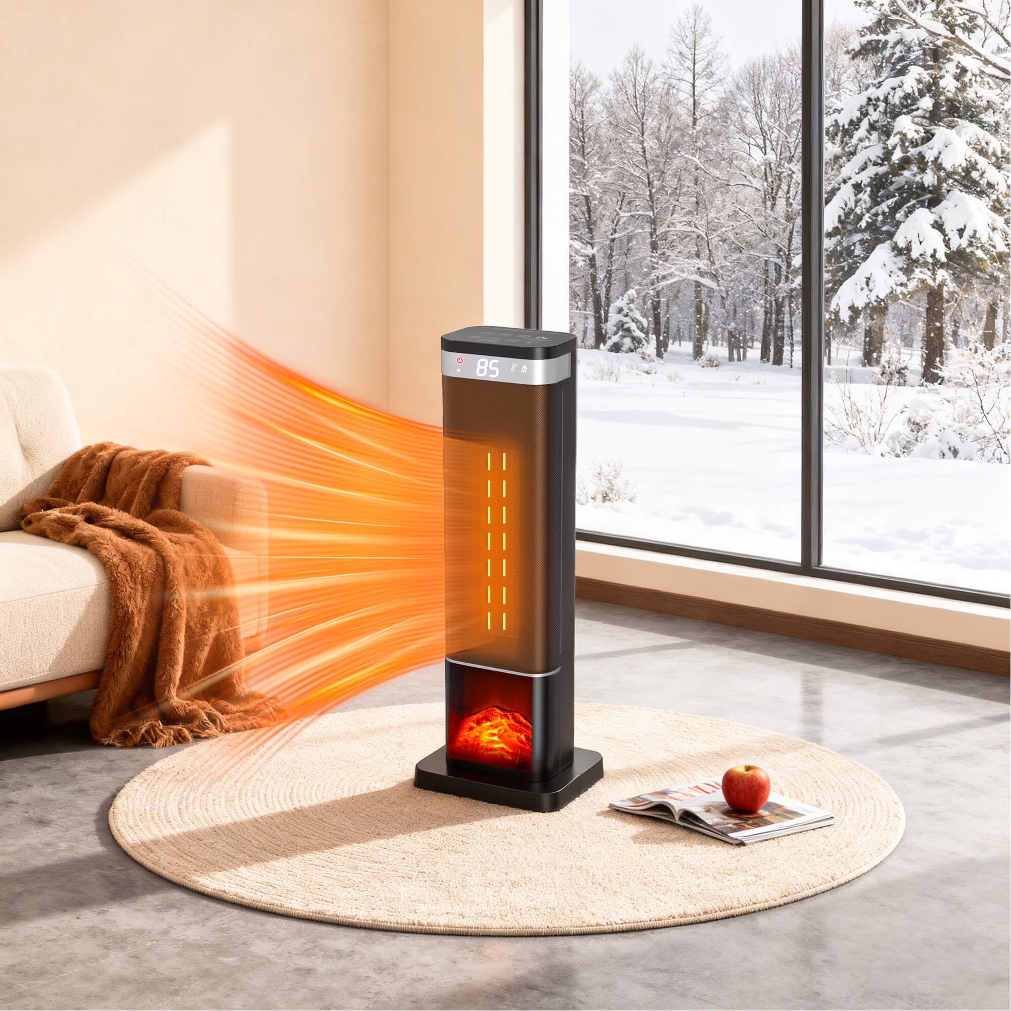 Sweetcrispy Ceramic Space Heater-ETL Certified Safe for Office and Garage – sweetcrispy
