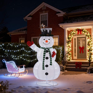 light up snowman outdoor