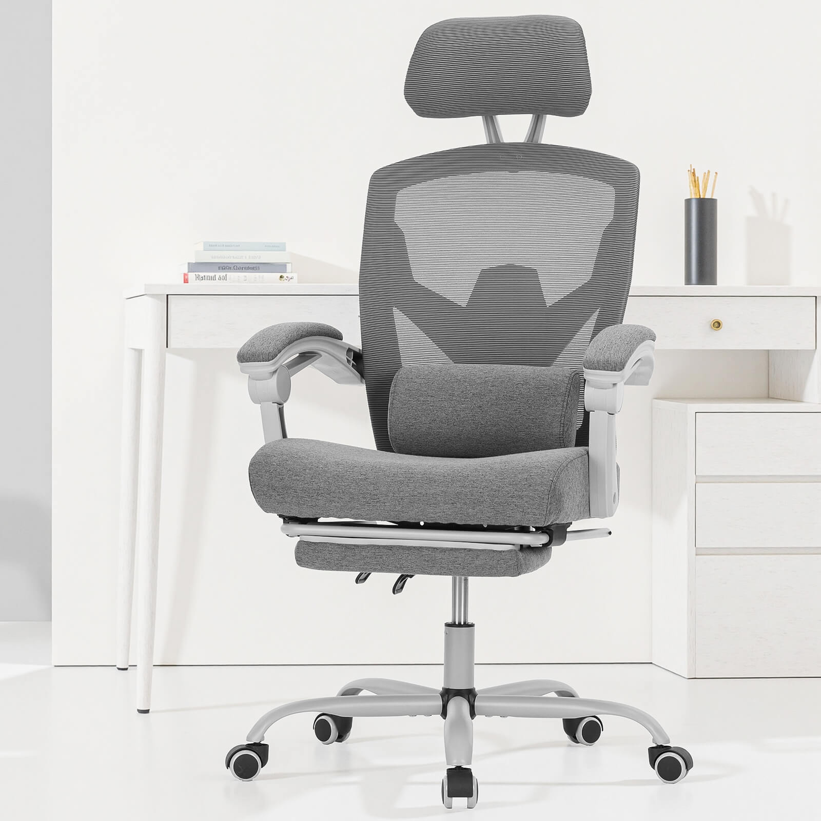 Sweetcrispy Office Chair with Lumbar Extendable Pedal – sweetcrispy