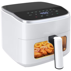 Sweetcrispy 4 Qt Compact Air Fryer, 4-in-1 Air Fry Bake Roast Reheat, Dishwasher-Safe, Black