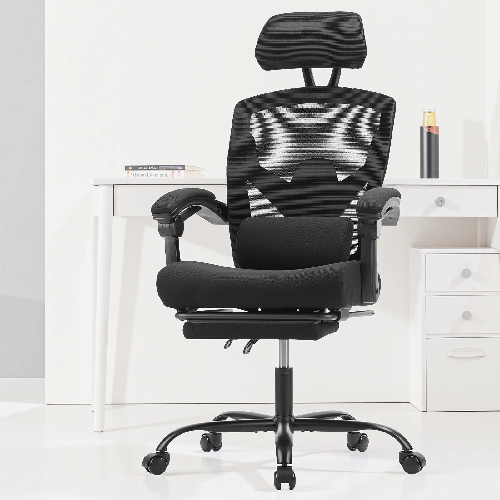 Sweetcrispy Office Chair with Lumbar Extendable Pedal – sweetcrispy