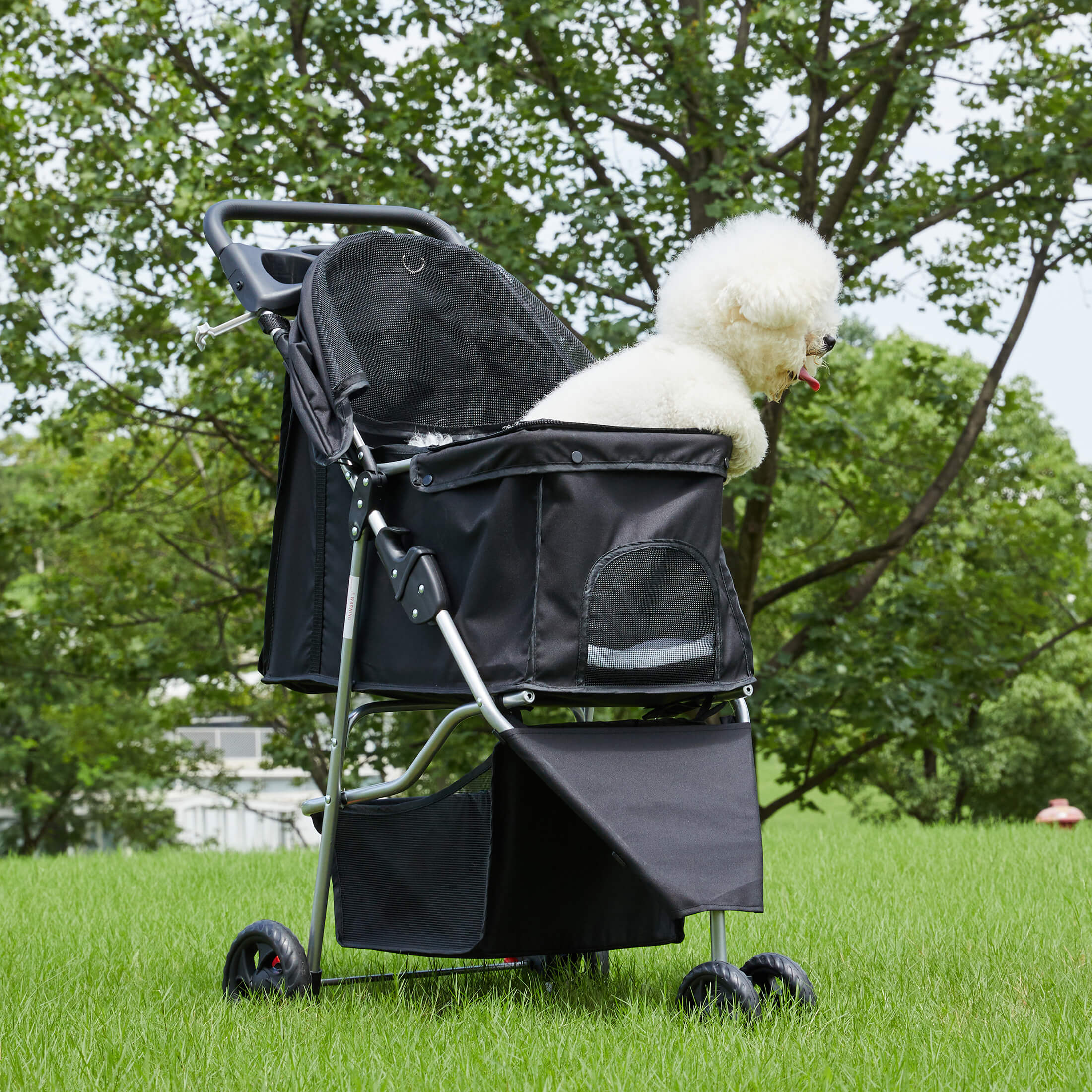 calipari dog stroller Sweetcrispy Foldable Pet Outdoor Stroller