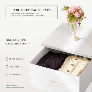 Sweetcrispy Chest of Drawers Space Saving for Bedroom
