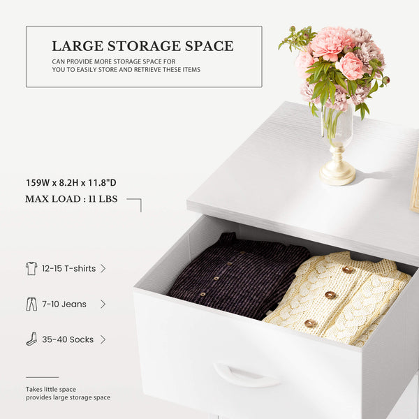 Sweetcrispy Chest of Drawers Space Saving for Bedroom