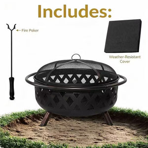 Sweetcrispy | The Gatherer Outdoor Fire Pit — 30" & 36" Sizes