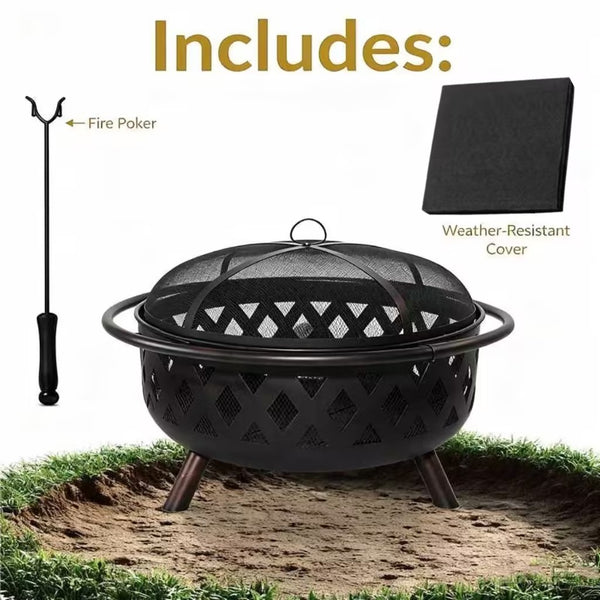 Sweetcrispy | The Gatherer Outdoor Fire Pit — 30" & 36" Sizes