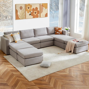 Sweetcrispy Convertible Combo Sofa Bed for Living Room