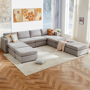 Sweetcrispy Convertible Combo Sofa Bed for Living Room