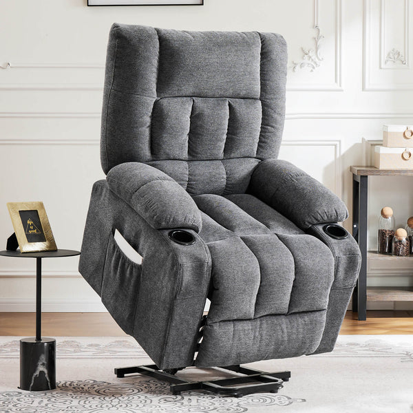 Electric_Lift_Massage_Recliner_11#Color_Gray