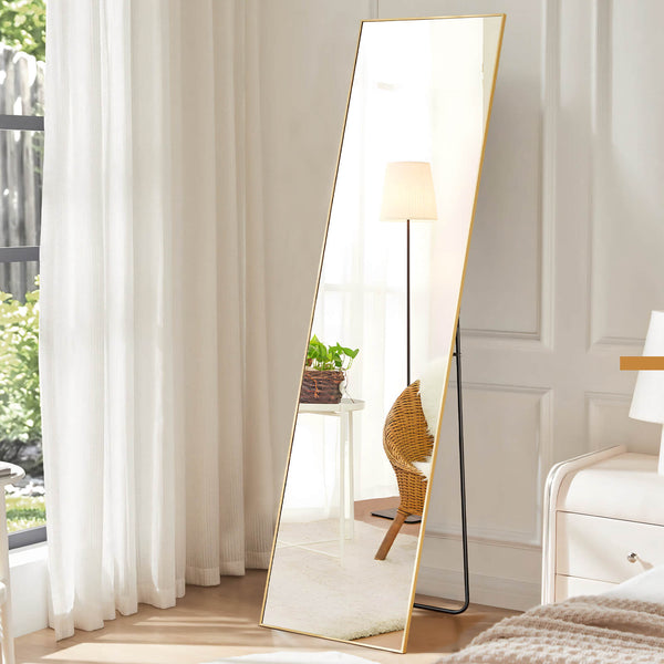 Sweetcrispy Full Length Mirror Standing or Hanging for Bedroom