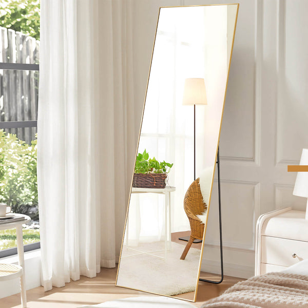 Sweetcrispy Full Length Mirror Standing or Hanging for Bedroom