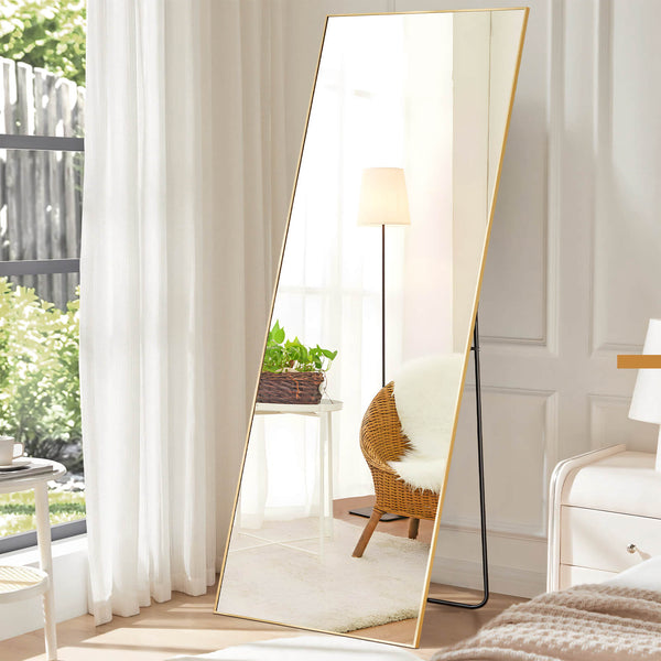 Sweetcrispy Full Length Mirror Standing or Hanging for Bedroom