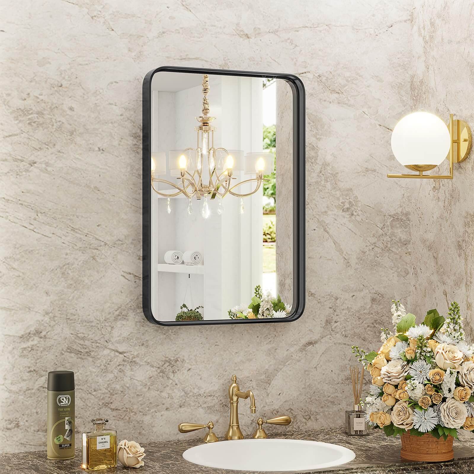 Sweetcrispy Bathroom Vanity Mirror, Rust Resistant, Non-Warping – sweetcrispy