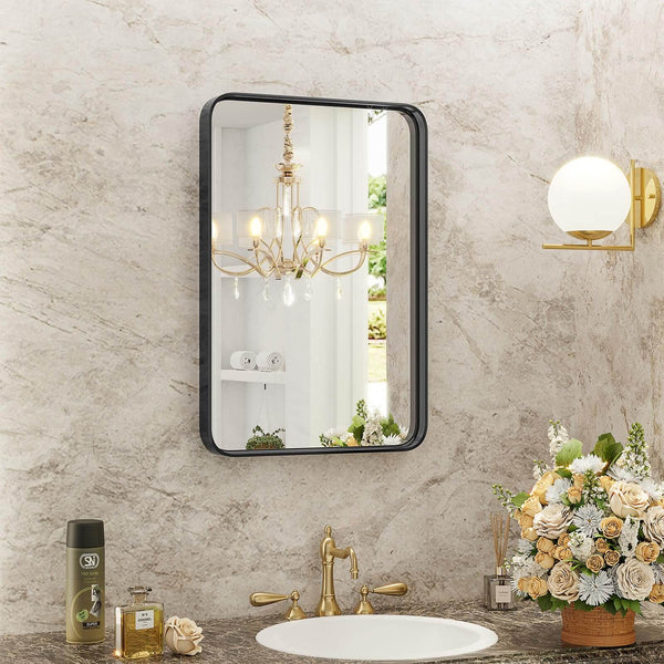 🎁 Sweetcrispy Bathroom Vanity Mirror, Rust Resistant, Non-Warping (100% off)