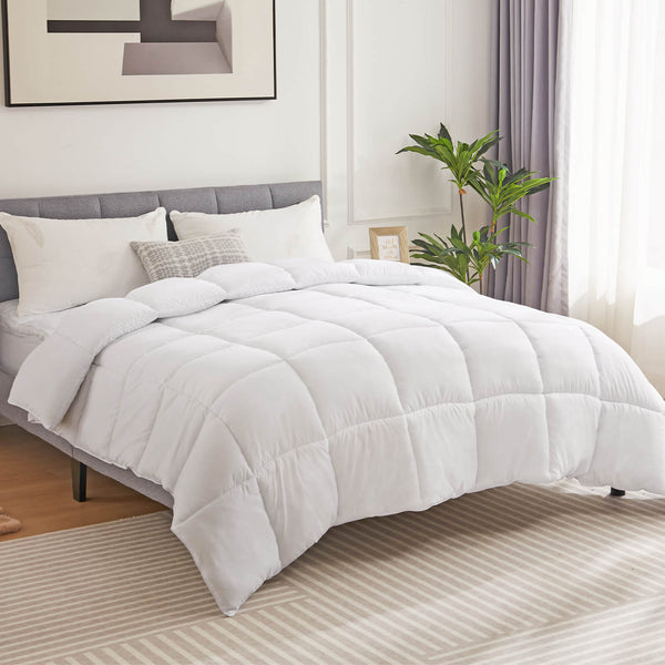 Sweetcrispy Feather Comforter With Duvet Cover For Hotel Bedroom Use