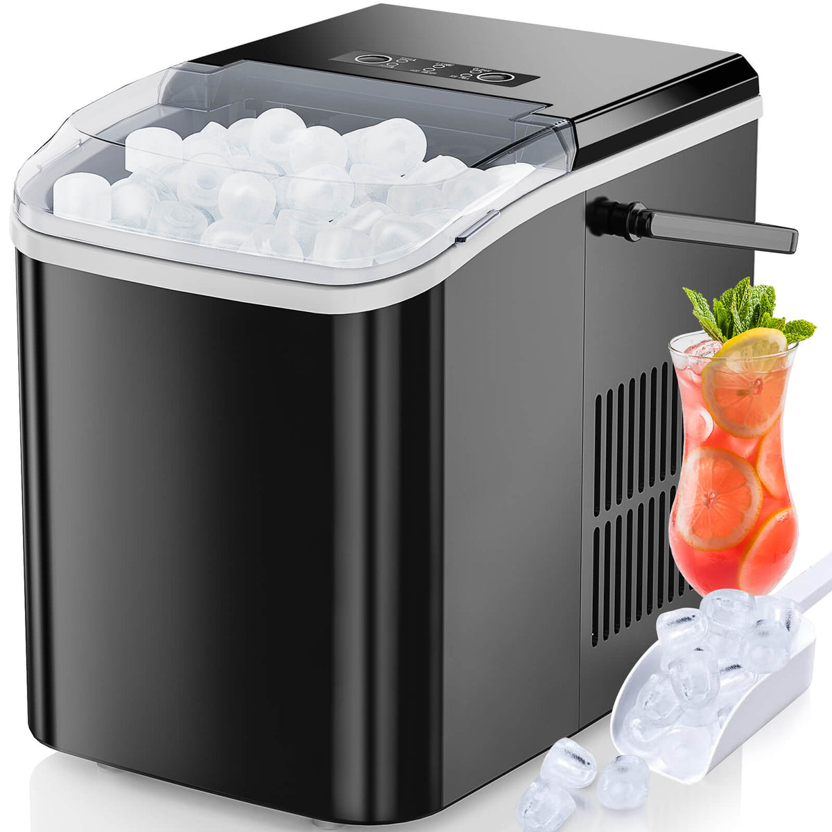 Sweetcrispy Portable Ice Maker for the Kitchen