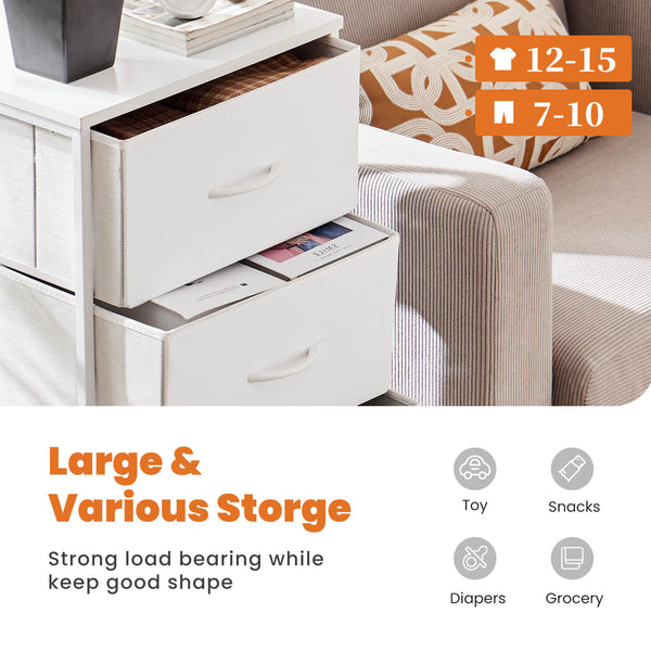 Sweetcrispy Chest of Drawers Space Saving for Bedroom Sweetcrispy Chest of Drawers Space Saving for Bedroom