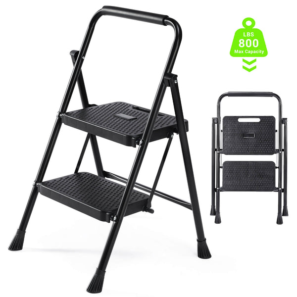 Packable Ladder Sweetcrispy Anti-Slip Ladder for Accessing and Storing Items