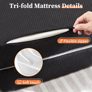Sweetcrispy Mattress Foldable for Bedroom for a Good Night's Sleep