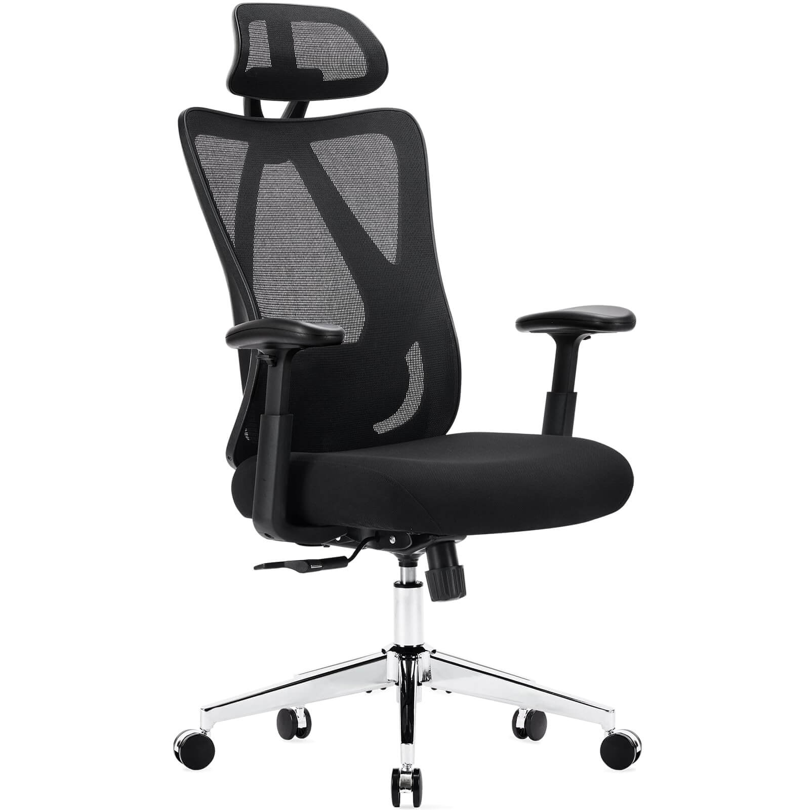 Sweetcrispy Office Chair Tilts 135° for Home and Office