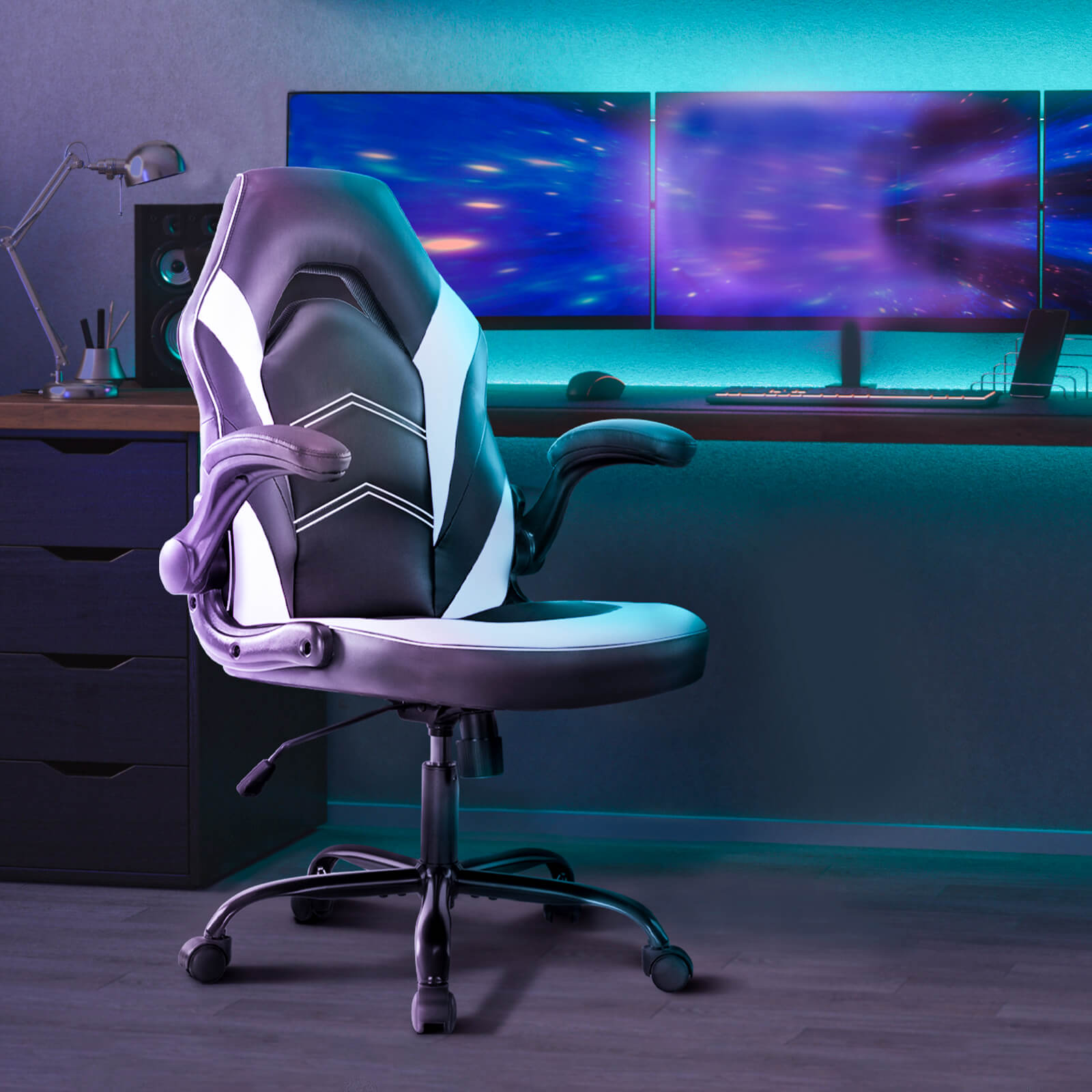 Sweetcrispy Gaming Chair Ergonomic for Bedroom