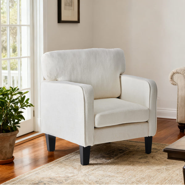 Sweetcrispy Adjustable Backrest Accent Chair for Living Room, Bedroom, Office